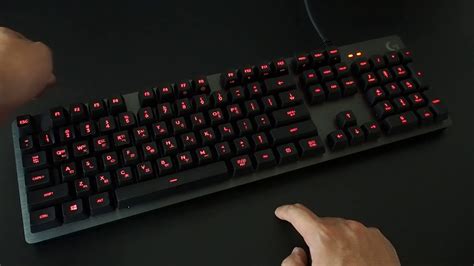 logitech g413 keyboard lights, G413 carbon logitech led. [team hobbyist]
