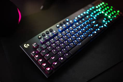 logitech keyboard gaming with extra buttons, Logitech g g213 prodigy rgb backlit gaming keyboard 920-008083