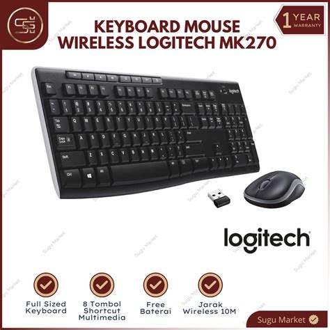 logitech keyboard plus mouse, 