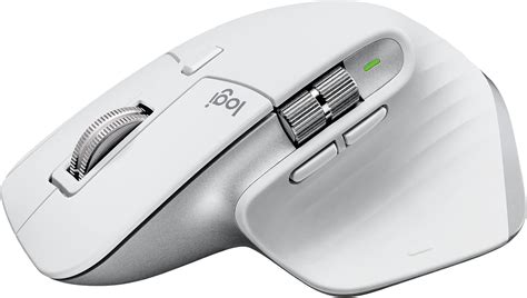 logitech mx master 3s grey, Logitech mx master 3s wireless mouse (pale gray) 910-006558 b&h