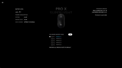 logitech pro performance software, Logitech pro wireless software