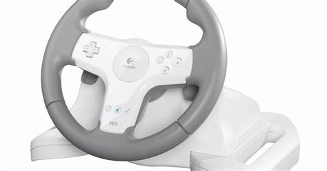 logitech steering wheel with nintendo wii console, Logitech goes wireless with wii racing wheel