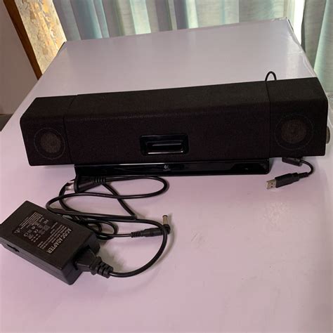 logitech usb hub speakers, Logitech audiohub: 2.1 speaker system and usb hub. Logitech hub usb speaker system integrated notebook announced combining piece unique today their one