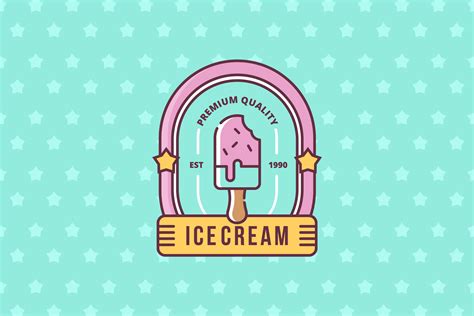 logo ice cream shop