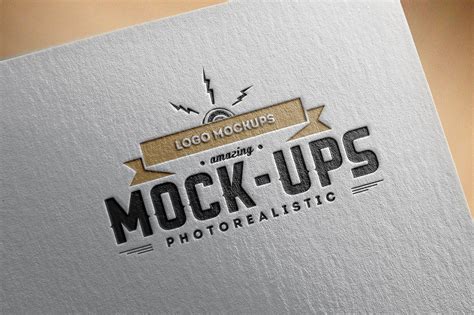 logo mock up instruction, 