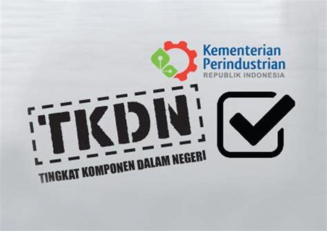 logo produk tkdn, Tkdn (tingkat komponen dalam negeri)