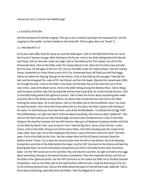 Love For Sail Walkthrough