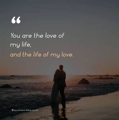 love of one's life