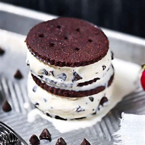 low carb ice cream sandwiches