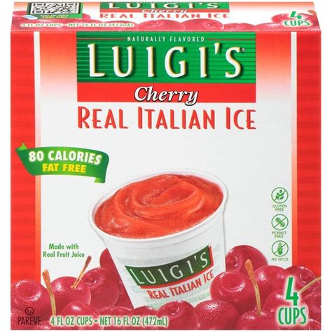 luigis cherry italian ice
