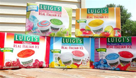 luigis italian ice ingredients