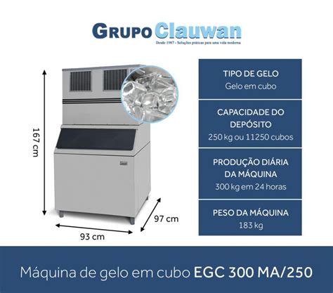 máquina de gelo everest egc 300 preço