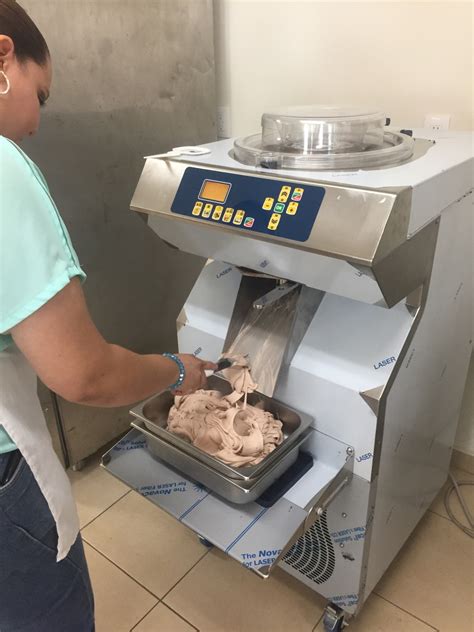máquina para hacer helado artesanal