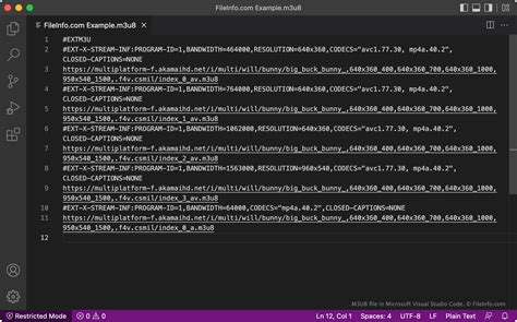 m3u8 file to link, M3u8 file