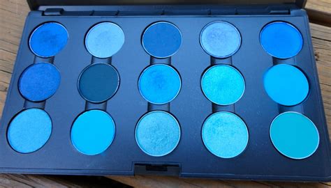 mac blue eyeshadow palette, Mac blue eyeshadow collection palette