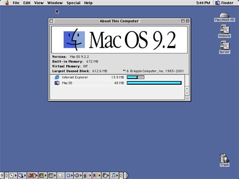 mac os 9, Mac os 9.x