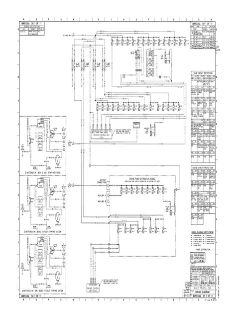 mack fire truck wiring schematic 