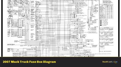 mack fuse box diagram 2007 