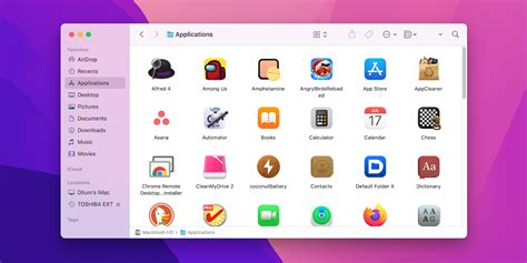 macos applications folder, How to find and open the mac applications folder