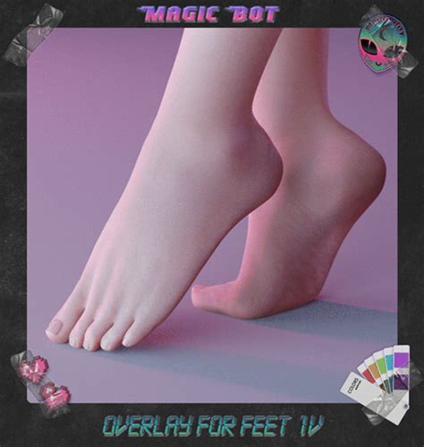 magic bot foot overlay, Magic bot