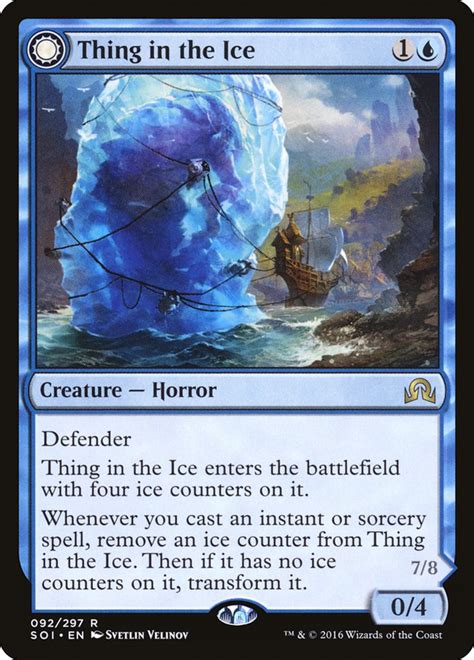 magic the gathering thing in the ice