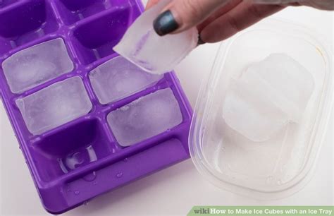 make ice cubes