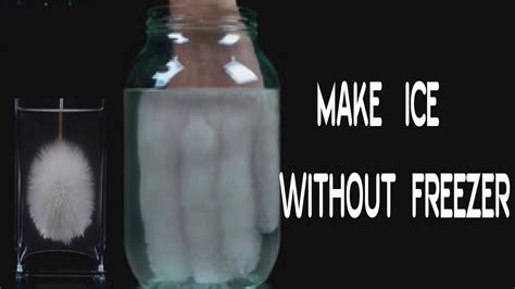 make ice without freezer