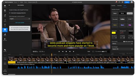 make subtitle from video, How to generate subtitles from video automatically — clideo