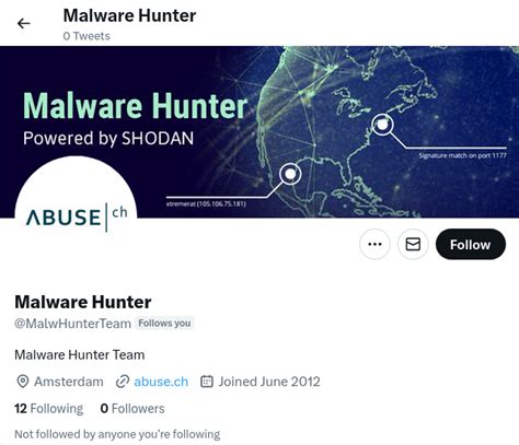 malwarehunterteam twitter, Malwarehunterteam on twitter: 