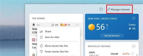 manage interests button bing, Interests bing adding microsoft click add. Adding interests to bing