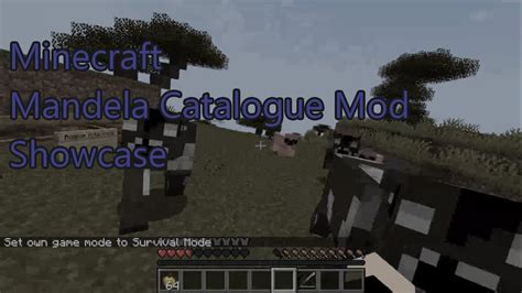 Mandela Catalogue Minecraft Mod Bedrock