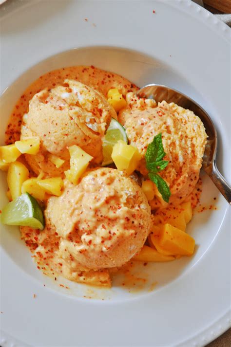 mango tajin ice cream