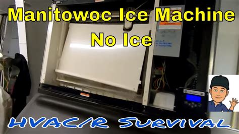 manitowoc ice machine not making ice