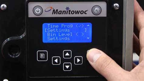 manitowoc ice machine on/off switch location