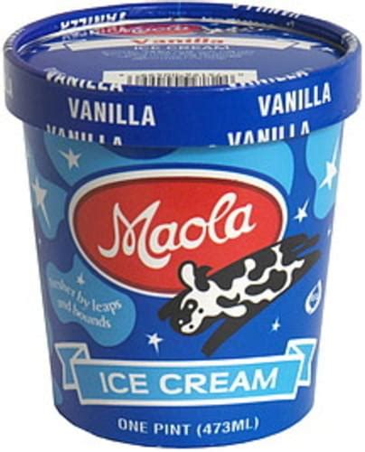 maola ice cream
