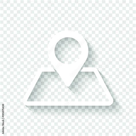 map icon white app png, Map icon white #143204
