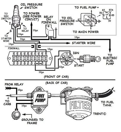 marine electric fuel pump wiring diagram 