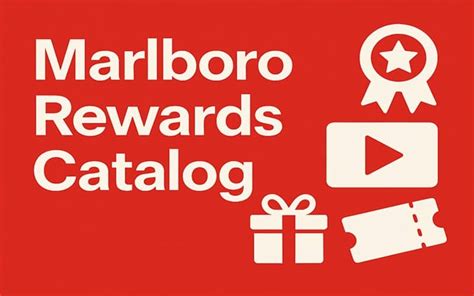 Marlboro Points Catalog