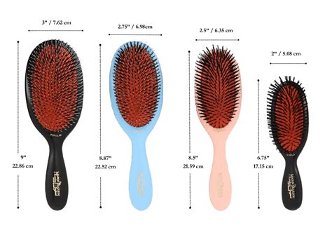 Mason Pearson Size Chart