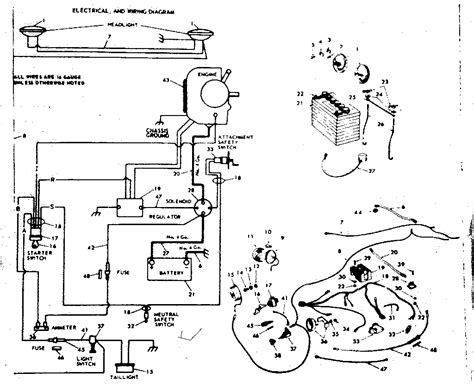 massey ferguson 165 wiring diagram 