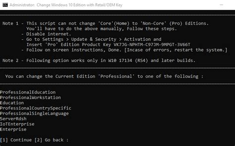 massgravel windows activation scripts, [question] in-place upgrade of windows 10 edition using mas?,about