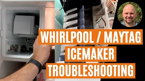 maytag ice maker troubleshoot