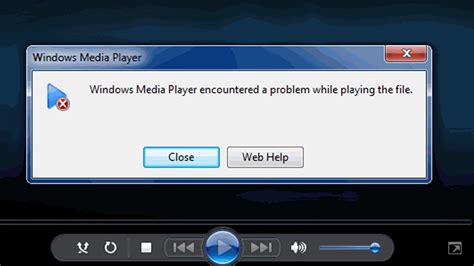 media player encountered a problem playing, [fixed] windows media player encountered a problem while playing the file. Encountered fix