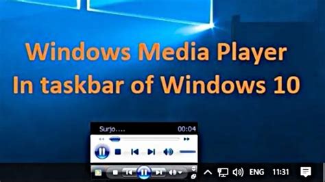 media player toolbar windows 10, How to enable windows media player in taskbar toolbar in windows 10/7. ((link)) windows media player toolbar windows 10