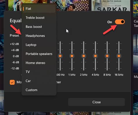 media player with equalizer, Windows media player 12 equalizer: presets and custom settings. Equalizer presets ctrl playing