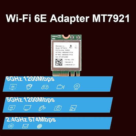 mediatek wifi 6 driver, Wi-fi-6-mediatek-mt7921k-mt7921-wifi-6-1800m-bluetooth-5-2-wireless