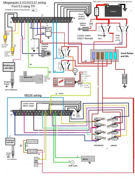 megasquirt 2 hei distributor wiring diagram 