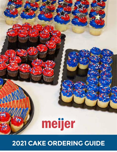 Meijer Cake Catalog