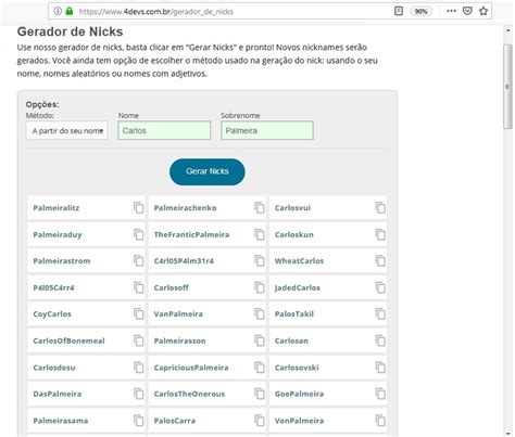 melhores nicks para jogos