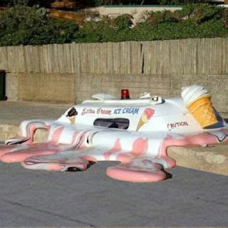 melted ice cream truck